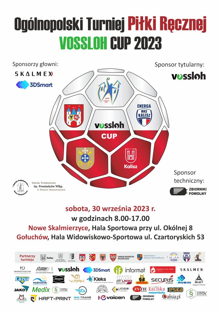 Plakat informacyjny Vossloh Cup 2023